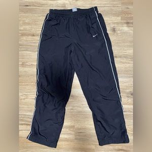 Vintage Black Nike Track Pants
